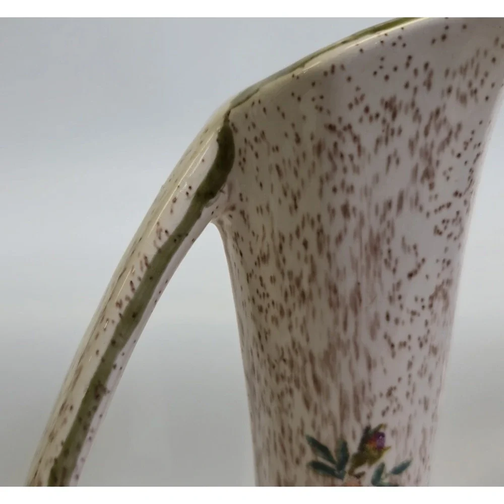 1960's California Originals Pitcher Vase MCM Speckle Art Pottery Torrance CA